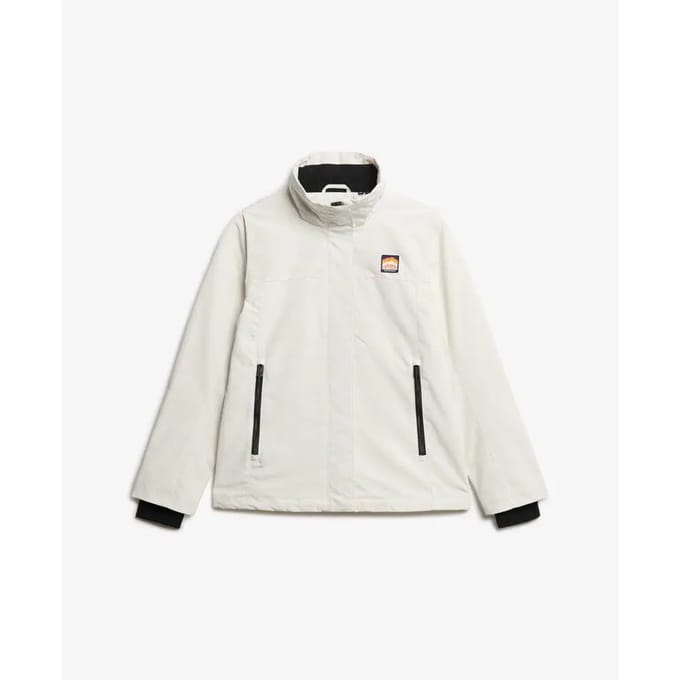 Superdry Shelljas Zonder Capuchon White Grootte: 36