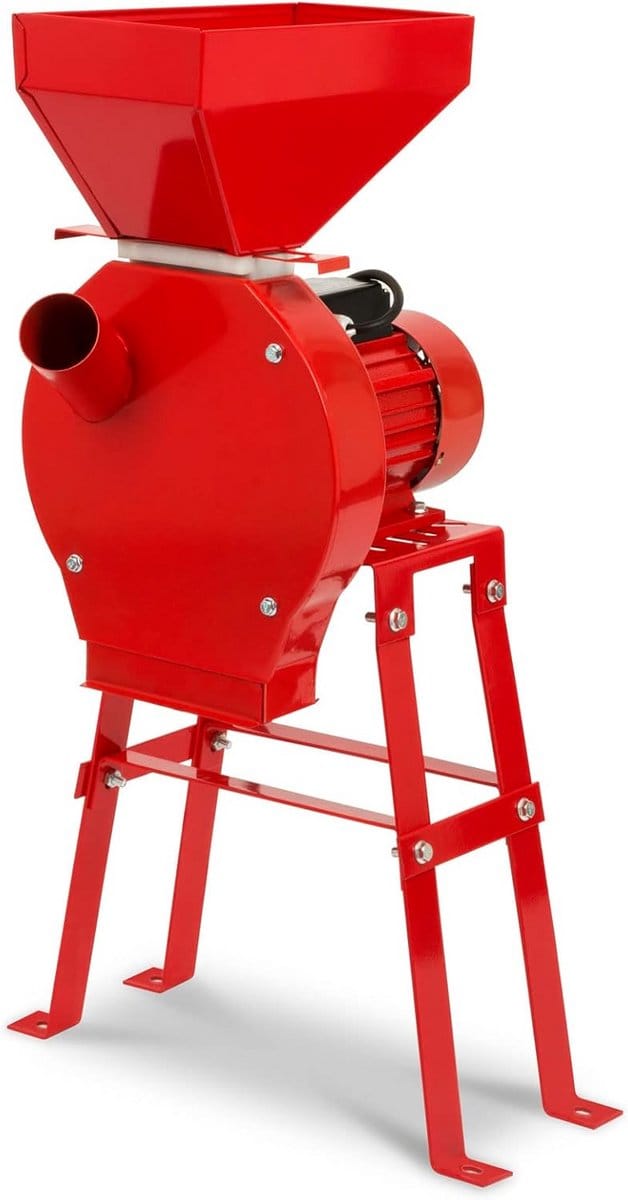Elektrische Graanmolen - Korenmolen Multi - Graan Verwerken - 1100 Watt Motor - 240 kg/u - Metaal