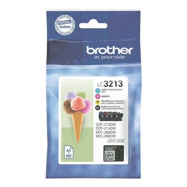 Brother LC-3213 Multipack zwart en kleur (Origineel Hoge Capaciteit)