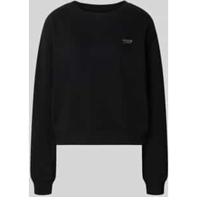 Relaxed fit sweatshirt van katoenmix