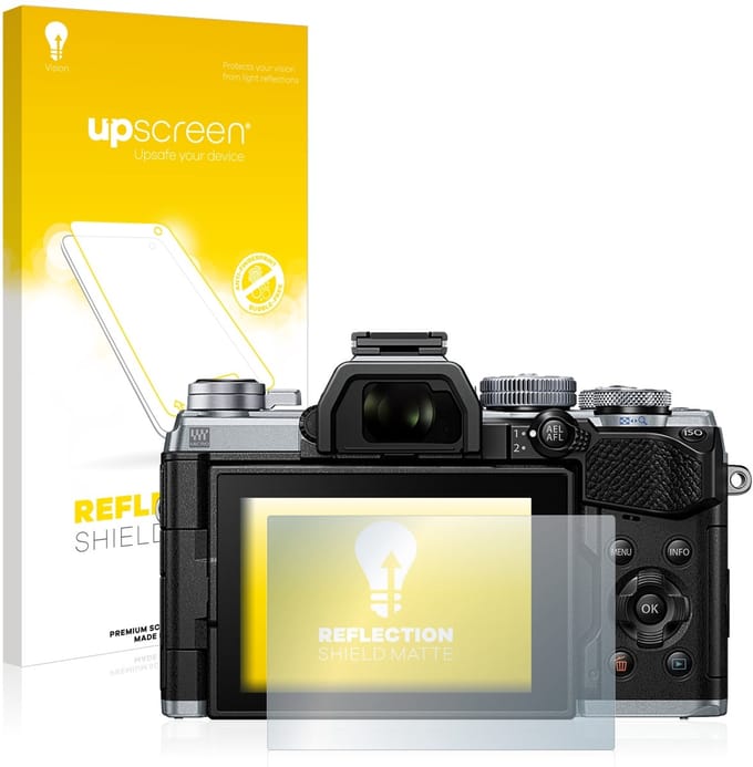 upscreen - Screenprotector voor Olympus OM-D E-M5 Mark III - Folie Beschermfolie anti glare matte