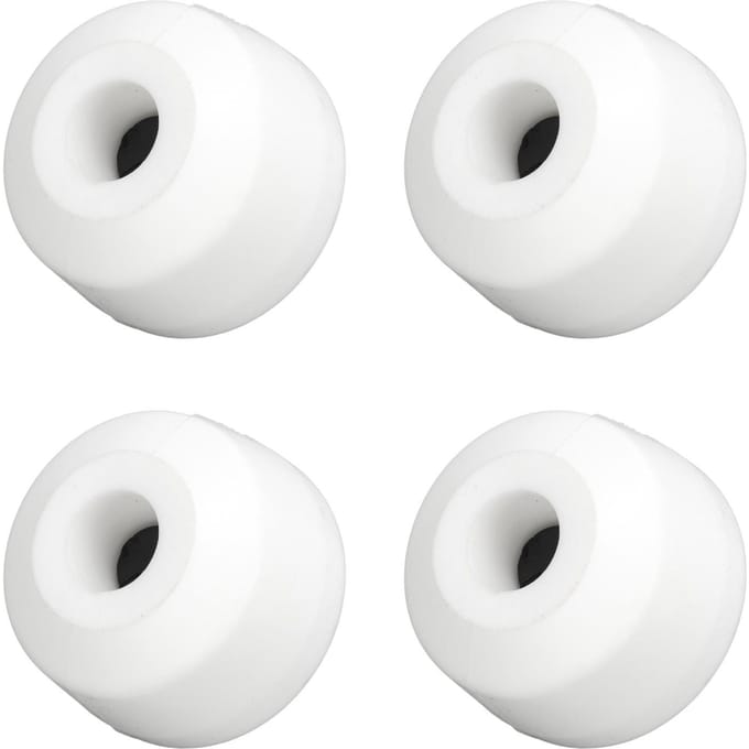 4 Pièces Butée d'Essieu Arrière à Lames A03356 Kit Tampon de Suspension en Caoutchouc Réduction des Vibrations pour CADDY 3 2004 à 2015 white