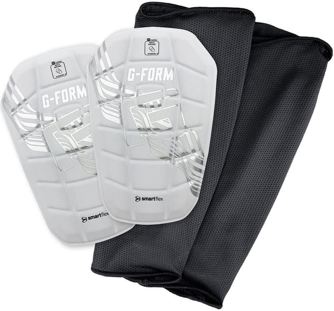 G-Form Pro-S Blade Scheenbeschermer - Wit / Zilver | Maat: M