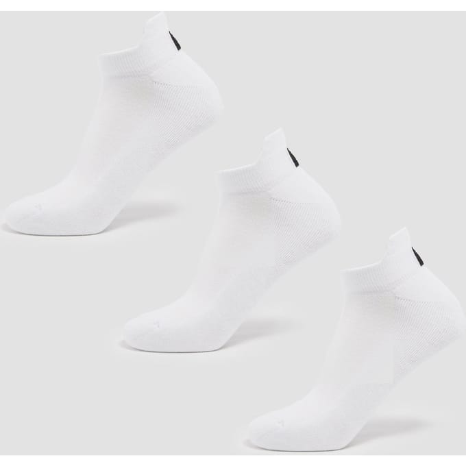 MP unisex trainingssokken (verpakking met drie stuks) Wit - UK 2-5