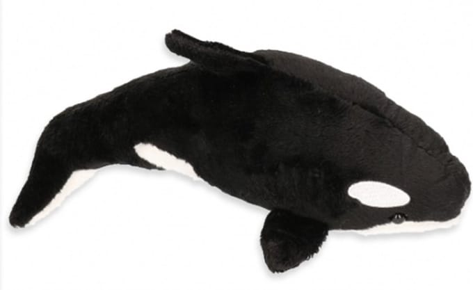 Cornelissen Knuffel orka knuffel - 22 cm - pluche - orkaknuffel - orca - knuffeldier - speelgoed