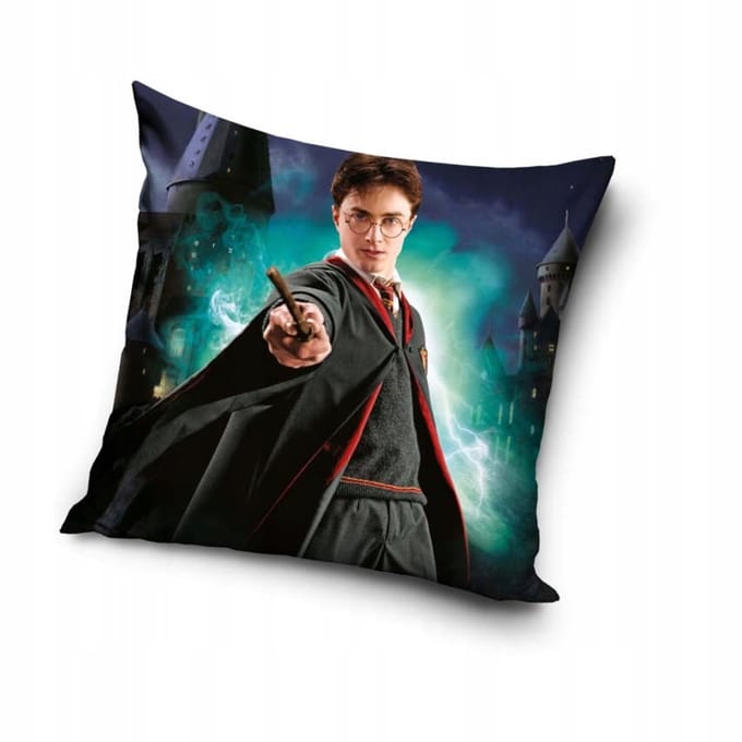 Harry Potter Kussensloop 40x40 cm - Zachte Velvet met Rits