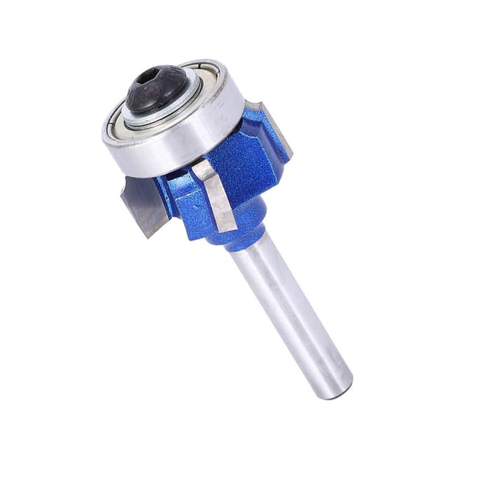 4-tands ronde randfrees 8 mm 0,3 inch freesbit voor elektrische trimmers graveren