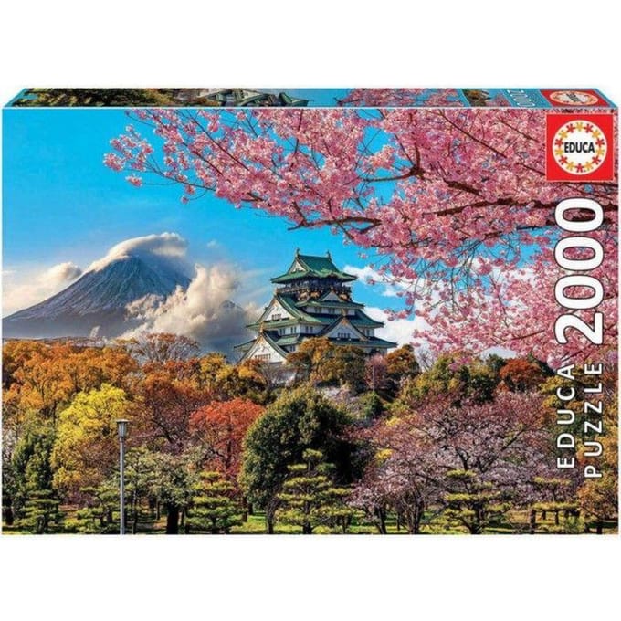 Educa – Puzzel - 2000 stukjes – Osaka kasteel – Legpuzzel