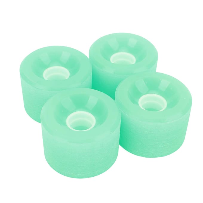 Skateboard Wielen PU Hoge Hardheid Snel Stabiel Longboard Cruiser Wielen voor Ramp Asfaltweg Groen groen