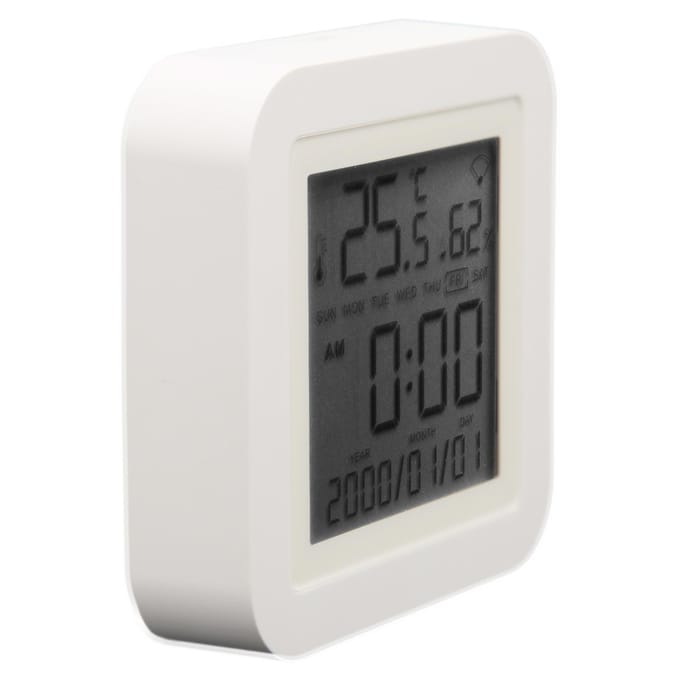 TH06 WIFI Slimme Thermometer Hygrometer Sensor Digitale Temperatuur Vochtigheidsmeter voor Binnen white