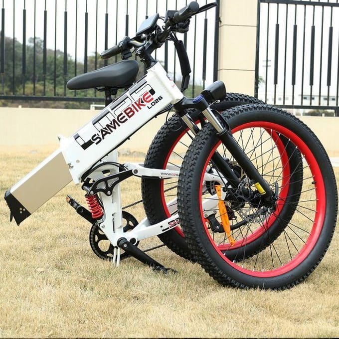 VTT Électrique - Samebike - LO26 PLUS - 1000W - 45 km/h - Pliable 26  15Ah