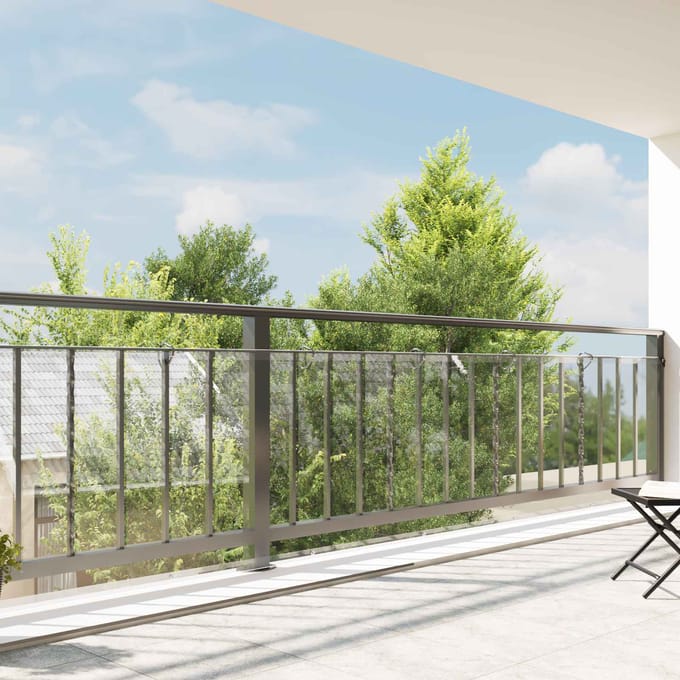 vidaXL - Zeildoek - 350 - gsm - Transparant - 1,5 - x - 20 - m - PVC