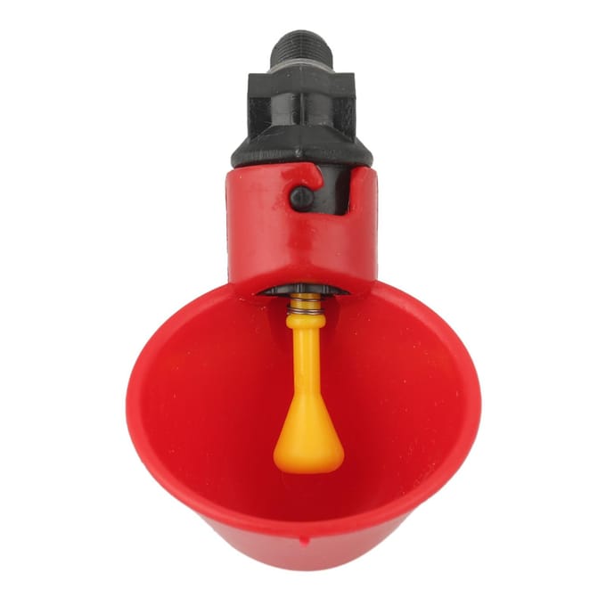 10 stuks pluimvee waterdrinkbekers drinkbak voederbak voor vee kippen wit