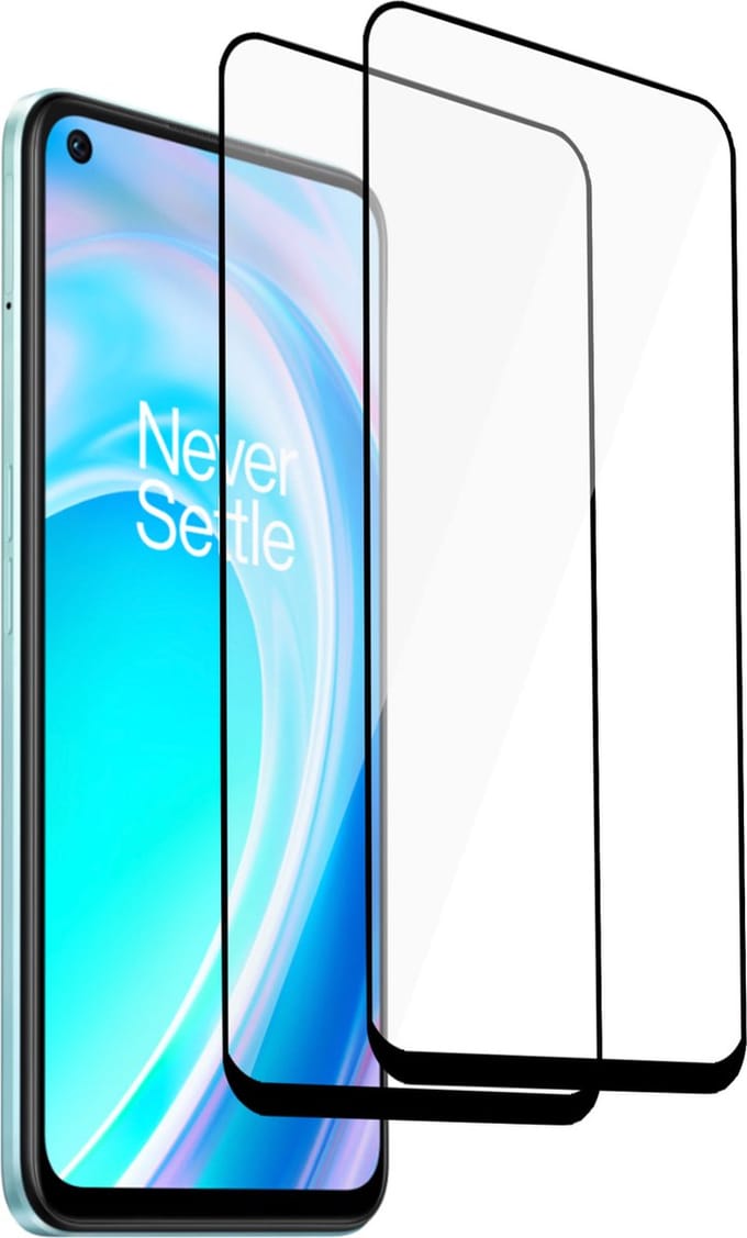 2x Screenprotector geschikt voor OnePlus Nord CE 2 Lite 5G – Full Screen Protector Tempered Glass