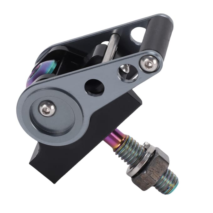 Vélo Pliant Serrage Rapide Potence Boucle en C Convient pour Brompton Aline Cline Pline Haute Efficacité Verrouillage Rapide Déverrouillage Charnière grise