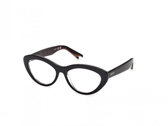 Pucci EP5287 Black/texture 55/17/140 WOMAN Brilmonturen