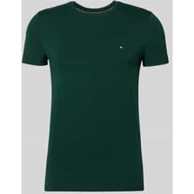 Slim Fit T-shirt van katoenmix