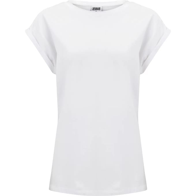 Urban Classics T-shirt Pre-Pack Dames T-shirt met verlengde schouders PP771