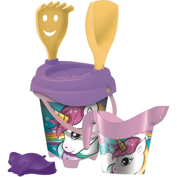 Unicorn Emmer set 6-delig inclusief gieter - Eenhoorn emmer