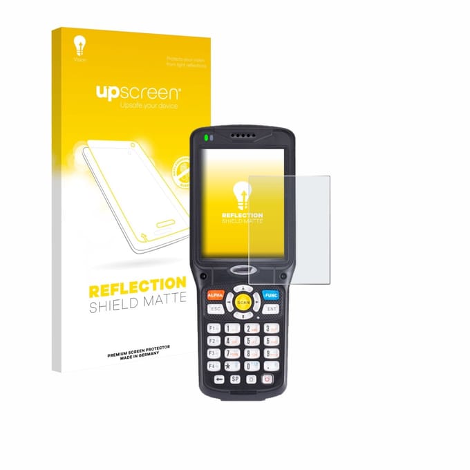 upscreen - Screenprotector voor Unitech HT510 - Folie Beschermfolie anti glare matte