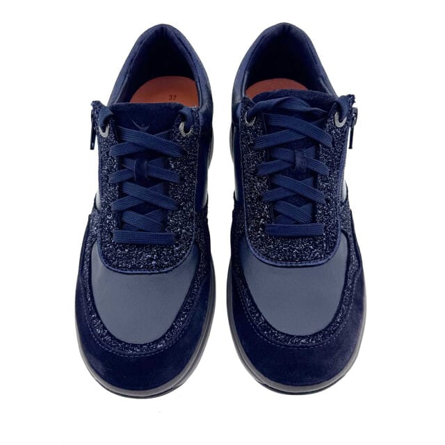 Xsensible Lima Stretchwalker Sneakers - Dames - Blauw - Maat:37