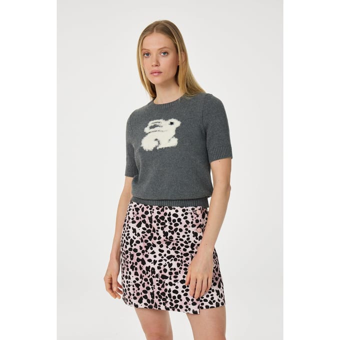 Fabienne Chapot Alice Pullover Grey Melange Maat: M | Sweaters Outlet | Dames | Grijs