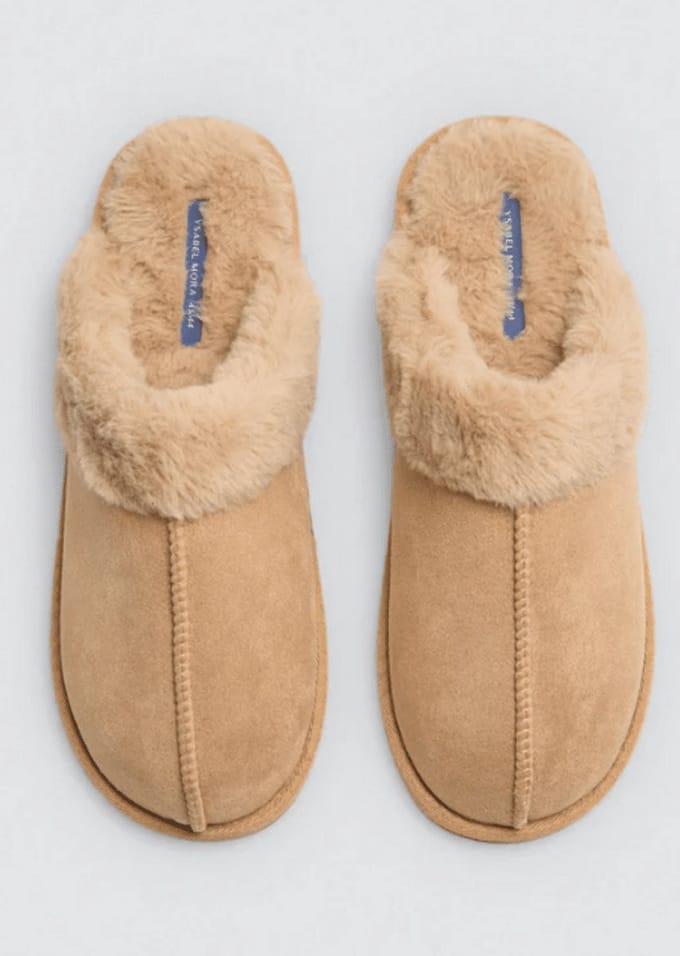 Ysabel Mora Heren Pantoffel Lyon | Bruin | Maat: 43/44