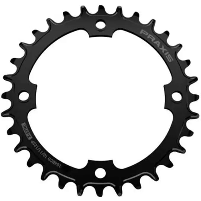 Praxis Steel 104 Bcd Kettingblad Zilver 32t