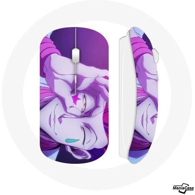 Draadloze Muis - Hisoka - Hunter x Hunter - Paars - Compatibel Mac en PC - Wifi USB-stick inbegrepen