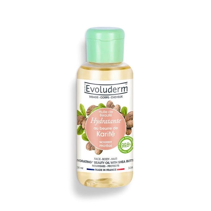 Evoluderm Hydrating Beauty Oil With Shea Butter 100 ml
