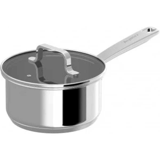 DiNA Steelpan met deksel Helix - Ø 16cm - Metaal - PFAS-vrij