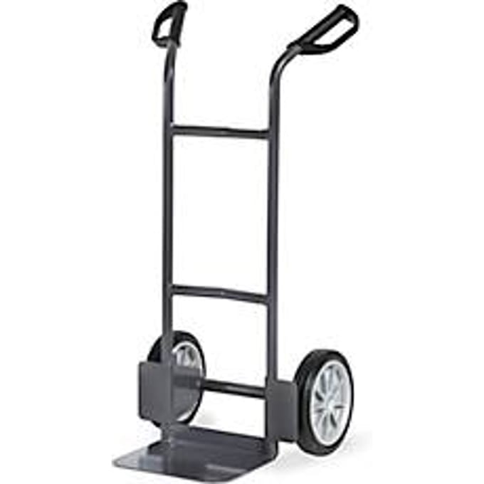 ESD steekwagen fetra - stalen -met ESD schep - dragvermogen 200 kg - leigrijs