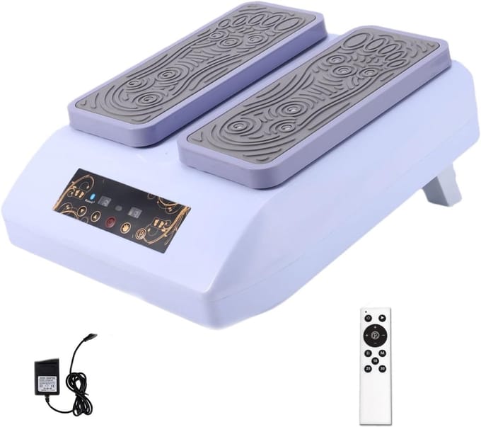 Elektrische Beentrainer - Loopband Pedaal - Zittend Trainen - 30 Snelheden Instelbaar - 40x33x14 cm - Wit