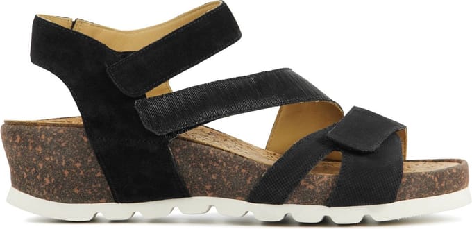 Durea Sandalen Vrouwen - 7405 025 - Maat 39 - Zwart