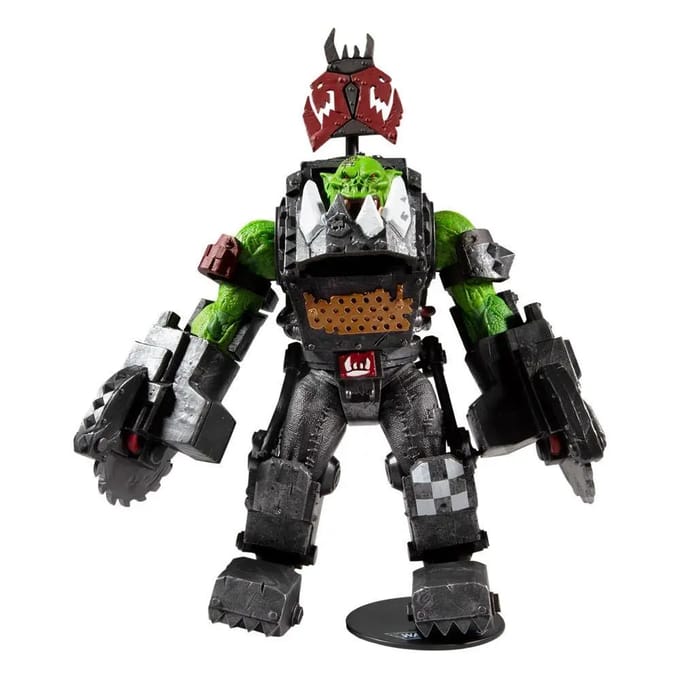 Beeldje McFarlane Toys Warhammer 40K Ork Meganob With Buzzsaw