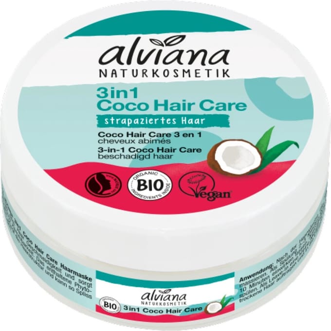 Alviana Masker Haar Kokosolie 150 ml