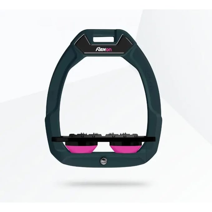 Veiligheidsepiters Plat Ultra Grip Groen/Zwart/Roze Flex-On Safe-On