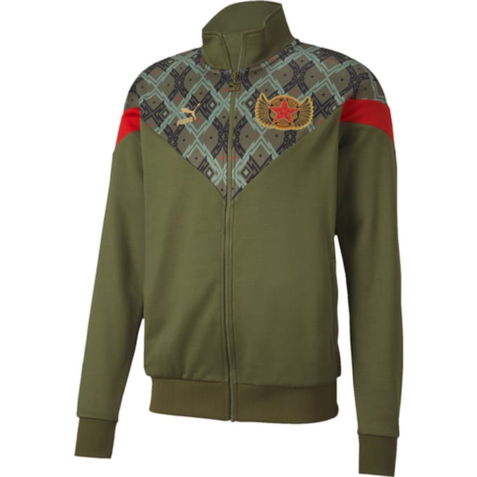 Puma City Influence Moskau Trackjacket Jas Rood K001