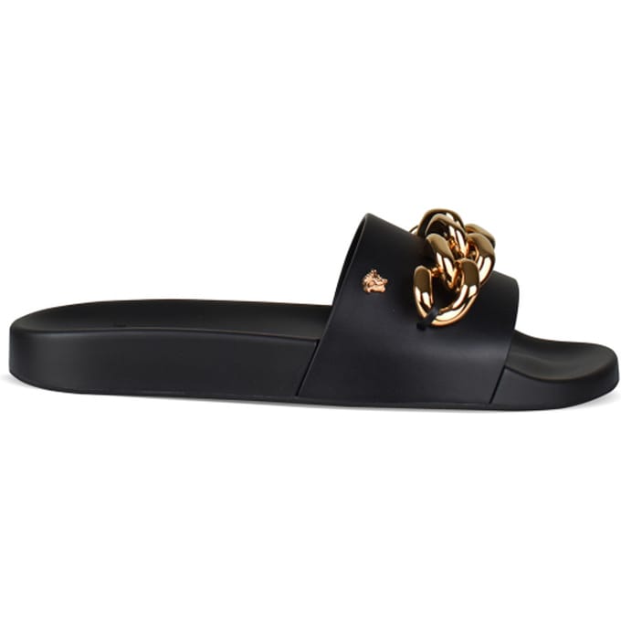 Versace Slippers Zwart