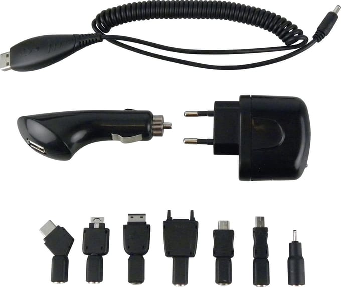 Carpoint Laderset USB - 5V - t.b.v.diverse mobiele telefoons