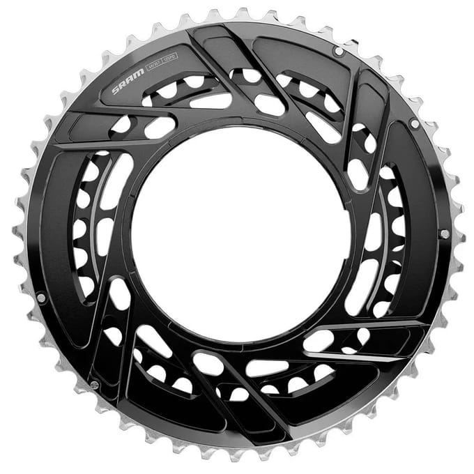 Sram Force E1 Axs 2x12s Tm Threaded Kettingblad Zilver 48/35t