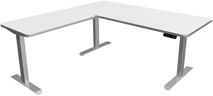 Zit sta hoekbureau Move-3 premium wit 180x180cm