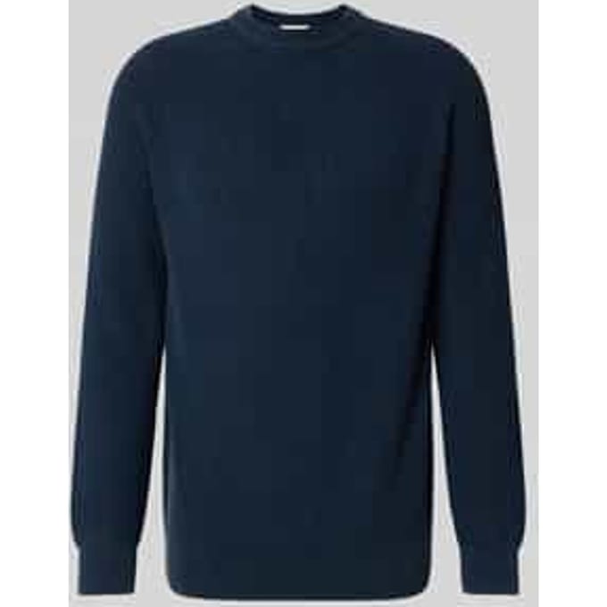 Gebreide pullover met ronde hals