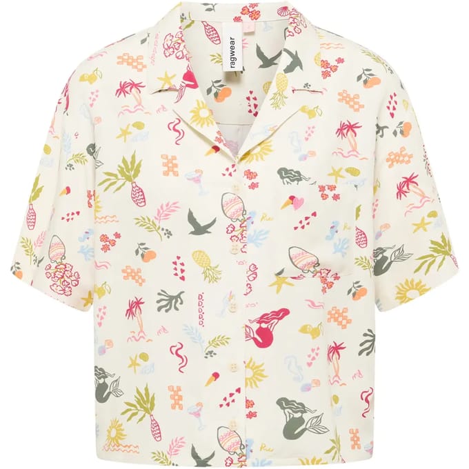 Vrouwenblouse Ragwear Perrine Print