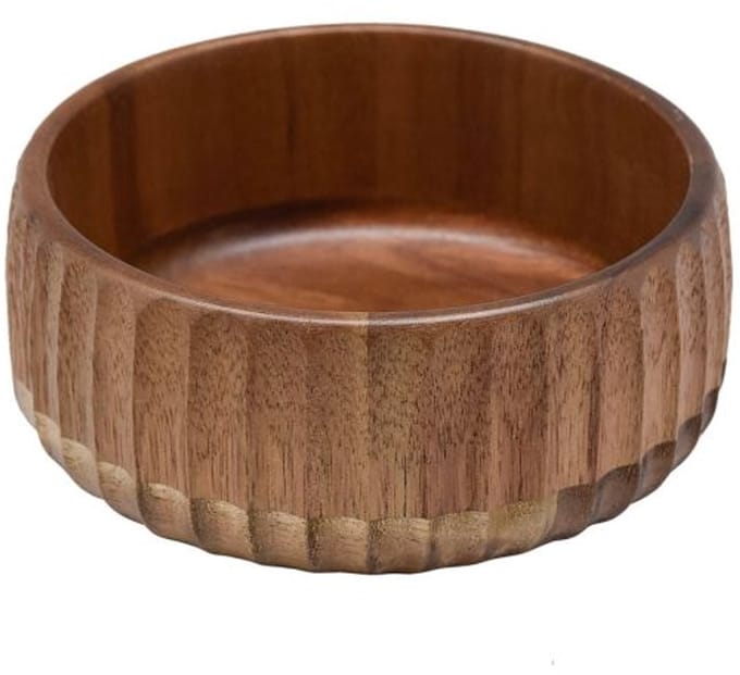 Bricard Kom - Ø15 x 6 cm - Acacia Hout
