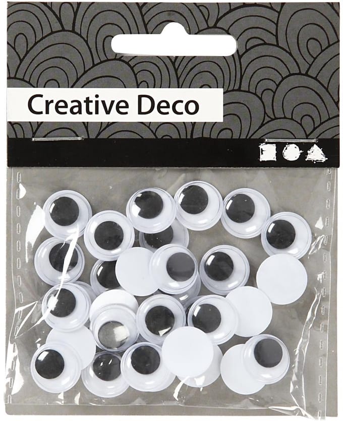 Wiebelogen, niet zelfklevend, d 12 mm, 30 stuk/ 1 doos