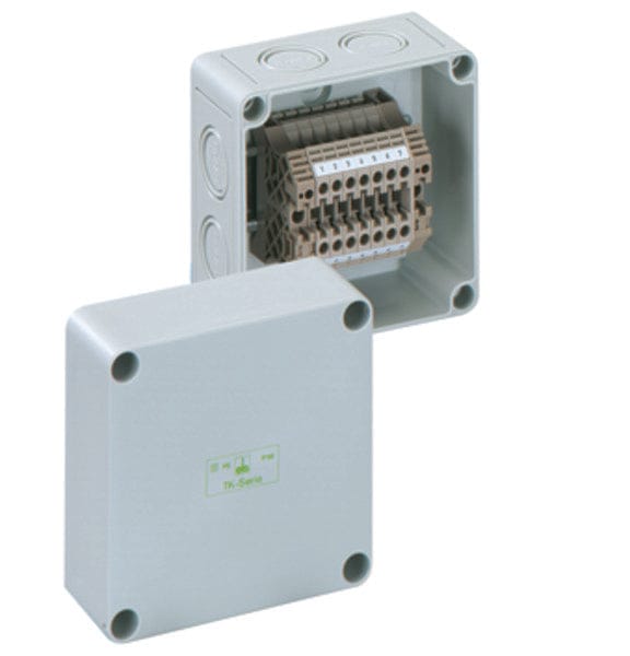 Spelsberg RK4/07 Aansluitdoos IP66 Met 7x4mm² Aansluitingen - 61000701 - E3UDG