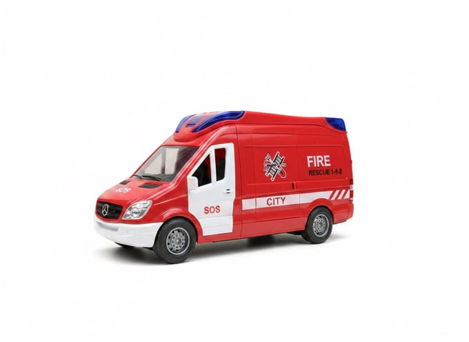 Brandweerwagen Licht En Geluid.