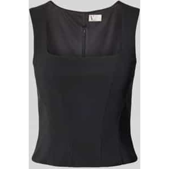 Top met vierkante hals