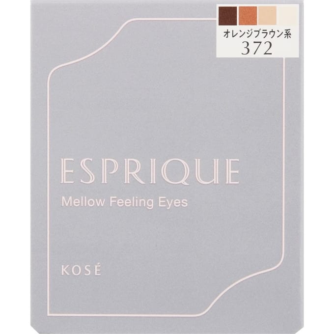Kose - Esprique Mellow Feelinig Eyes Shadow BR 372 Orange Brown